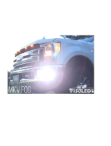 FI50LEDs2017 to 2022 Ford Super Duty MKV Fog
