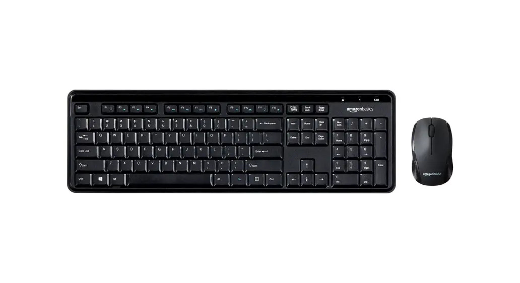 HM8190US Ergonomic Wireless Keyboard and Mouse Combo