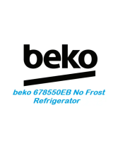 Beko 678550EB Kullanım kılavuzu
