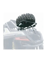 AFX MOTORSPORTSPOLARIS PRO XP 2020 Spare Tire Carrier Roof Rack