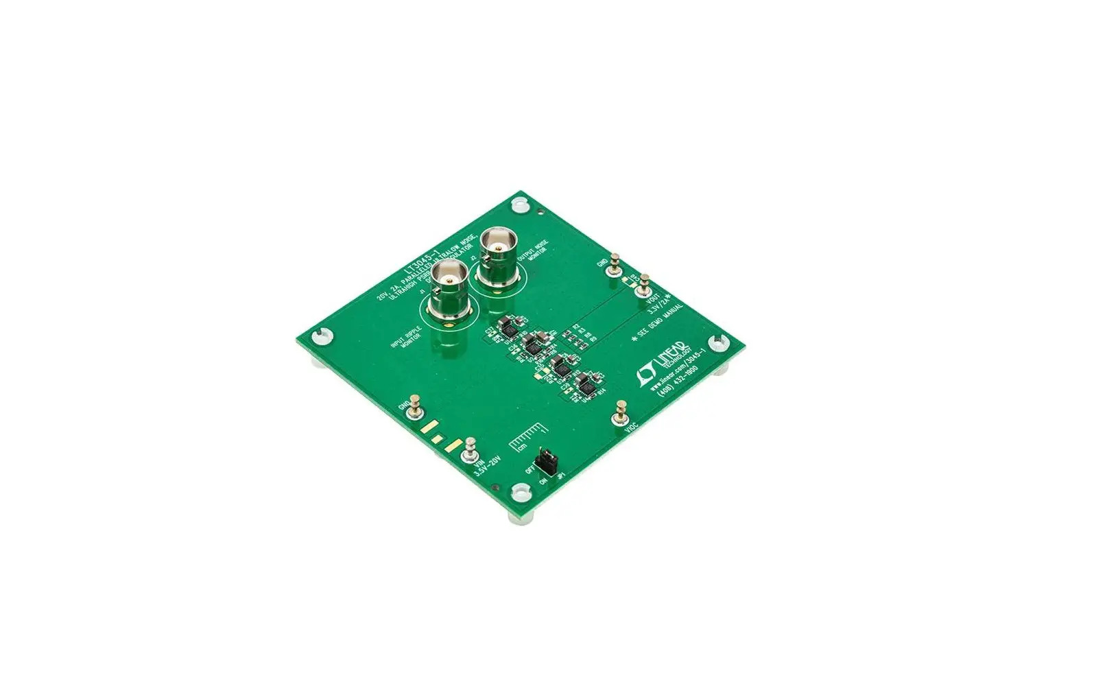 LT3045EDD-1 Paralleled Ultralow Noise Ultrahigh PSRR LDO Regulator