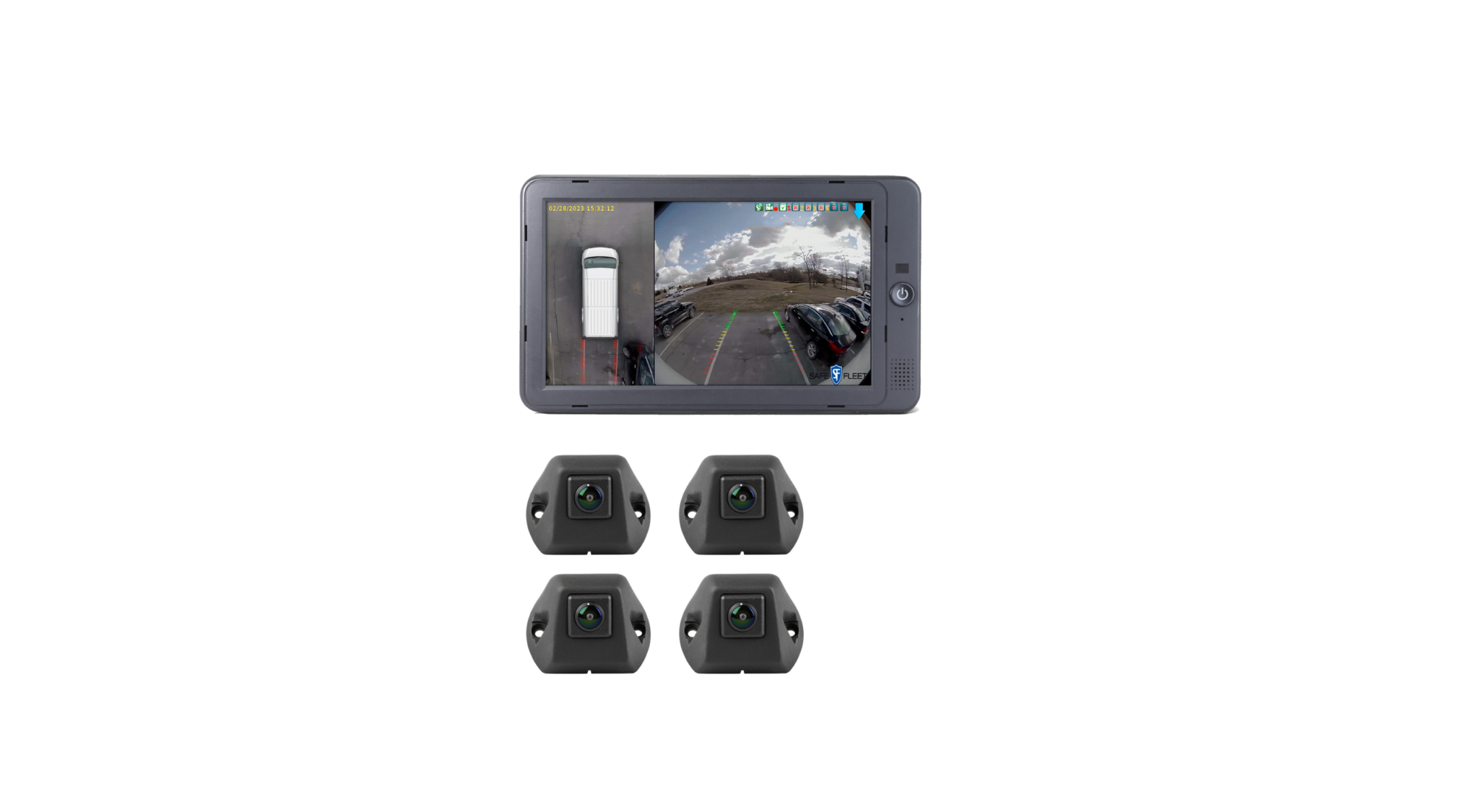 360-MO inView 360 Degree HD Around Vehicle Monitoring System