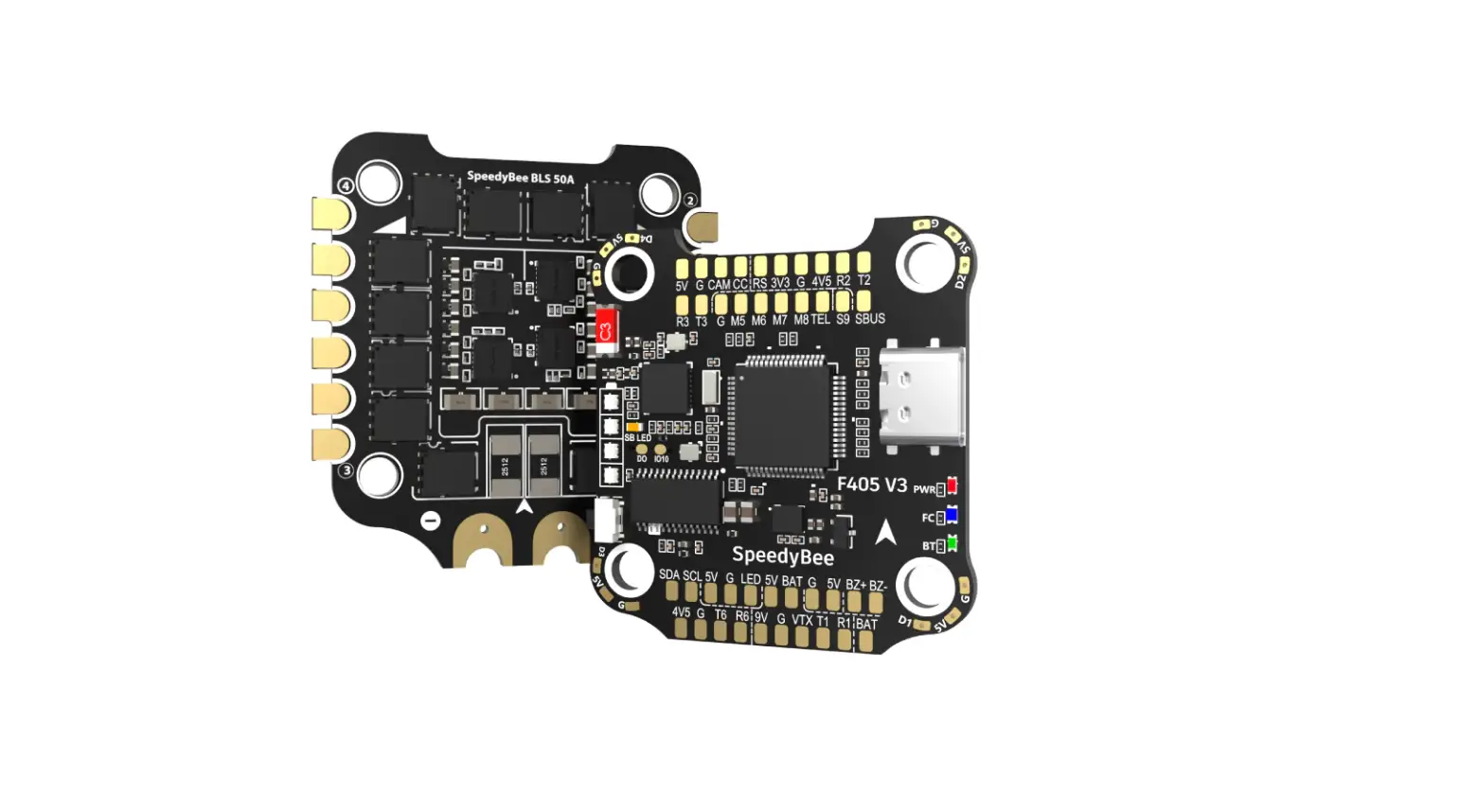 F405 V3 BLS 50A 30×30 Stack for FPV Drones