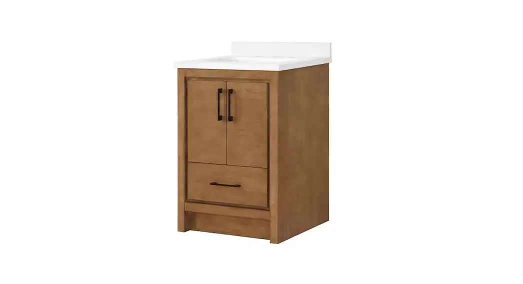 Precine 24 in. W x 22 in. D x 34.50 in. H Bath Vanity