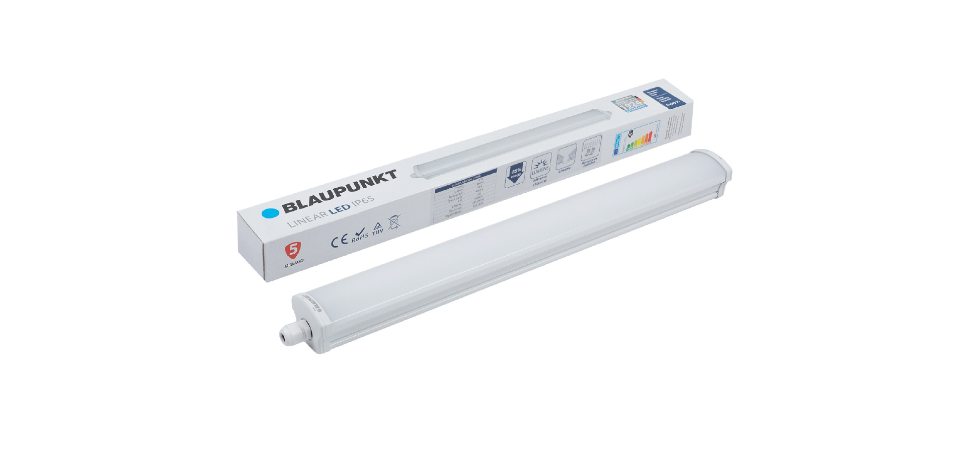 LH-18-NW LED Lamp LINEAR IP65 linkable