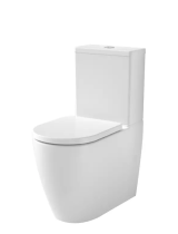 CaromaUrbane II Cleanflush Wall Faced Close Coupled Toilet