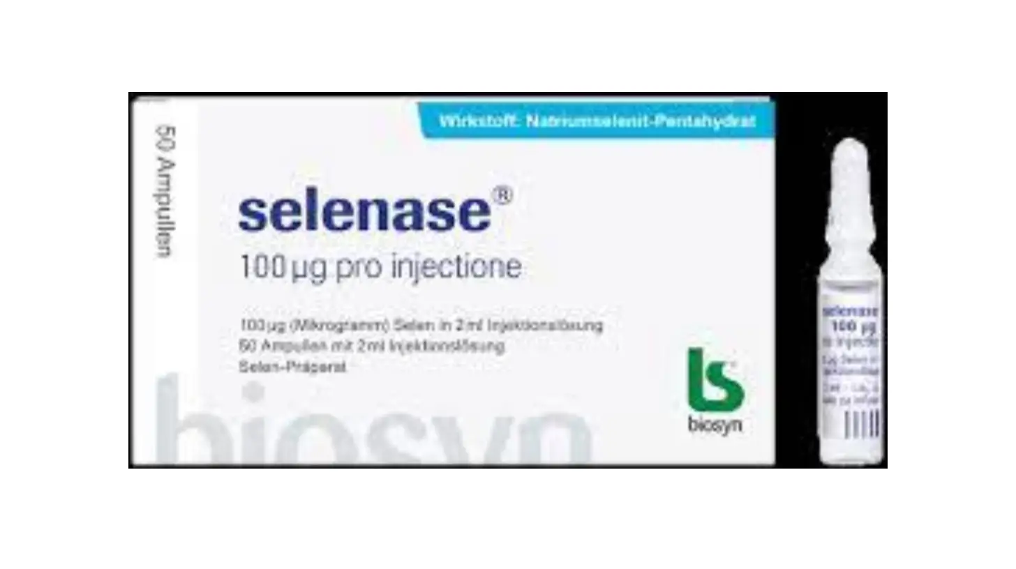 Selenase 100 Micrograms Solution for Injection