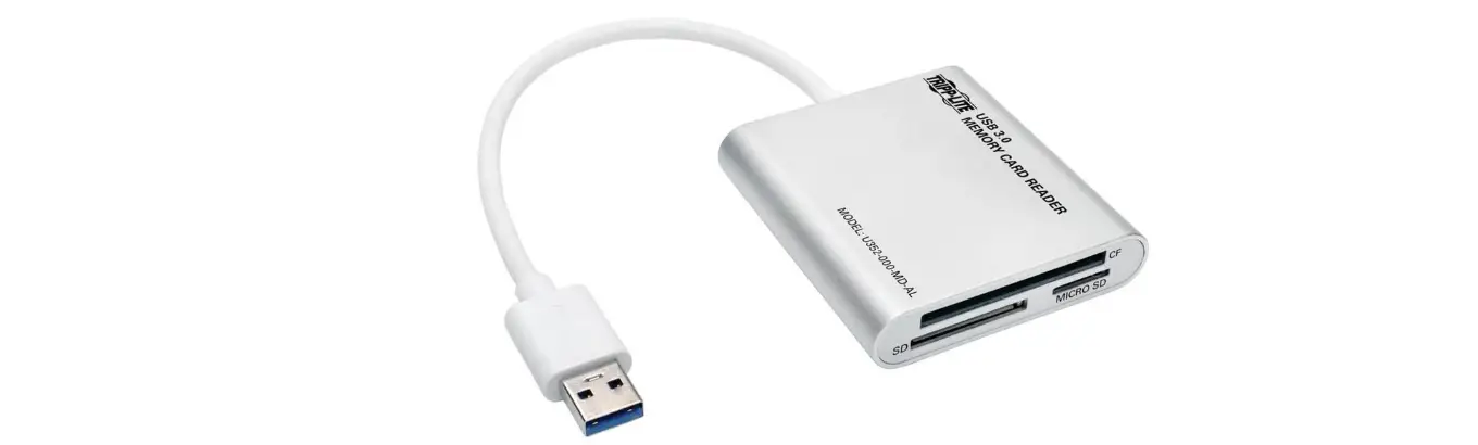 TRIPP-LITE U352-000-MD-AL USB 3.0 SuperSpeed Multi-Drive Memory Card Reader-Writer