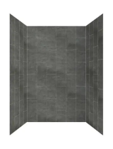 LuxartSquare and Rectangular Shower Wall Kits