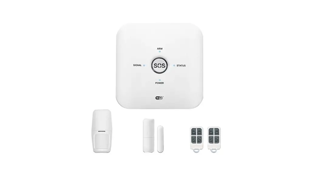 GSM and WIFI Network Alarm System