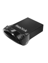 SanDisk 128 GB Ultra Fit USB 3.1 Flash Drive Operating instructions