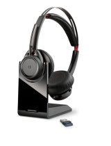 Plantronics2-202652-333 Poly Voyager Focus UC Wireless Headset