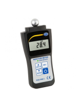 PCE instruments PCE-HGP Universal moisture meter Návod na používanie
