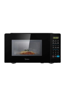 Midea MMO-AM920M (BK) Microwave Oven User manual