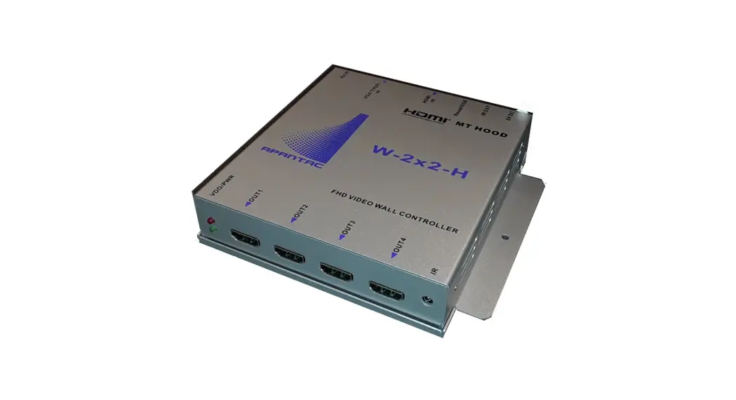 W-2×2-H APANTAC Mt Hood FHD Video Wall Controller