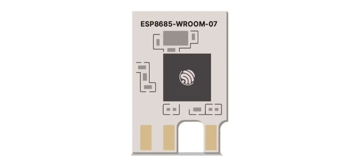 ESP8685­-WROOM-07 2.4 GHz Wi­Fi and Bluetooth 5 Module