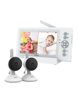 JouSecuB152-2T Wireless Video Baby Monitor
