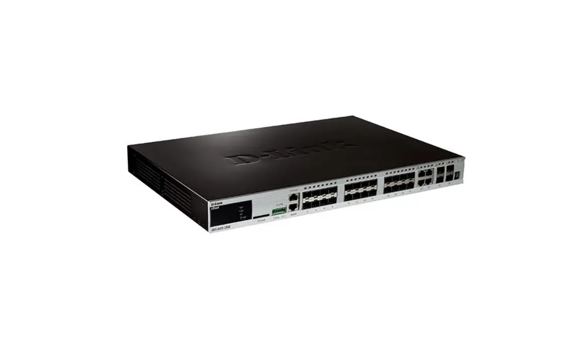 D-Link DGS-3420-52T Layer Managed Stackable Gigabit Switch