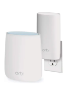 NetgearOrbi Compact Wall-Plug Whole Home Mesh WiFi System - WiFi router and wall-plug satellite extender