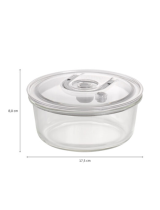 Caso Designvacuum freshness container round - 940 ml