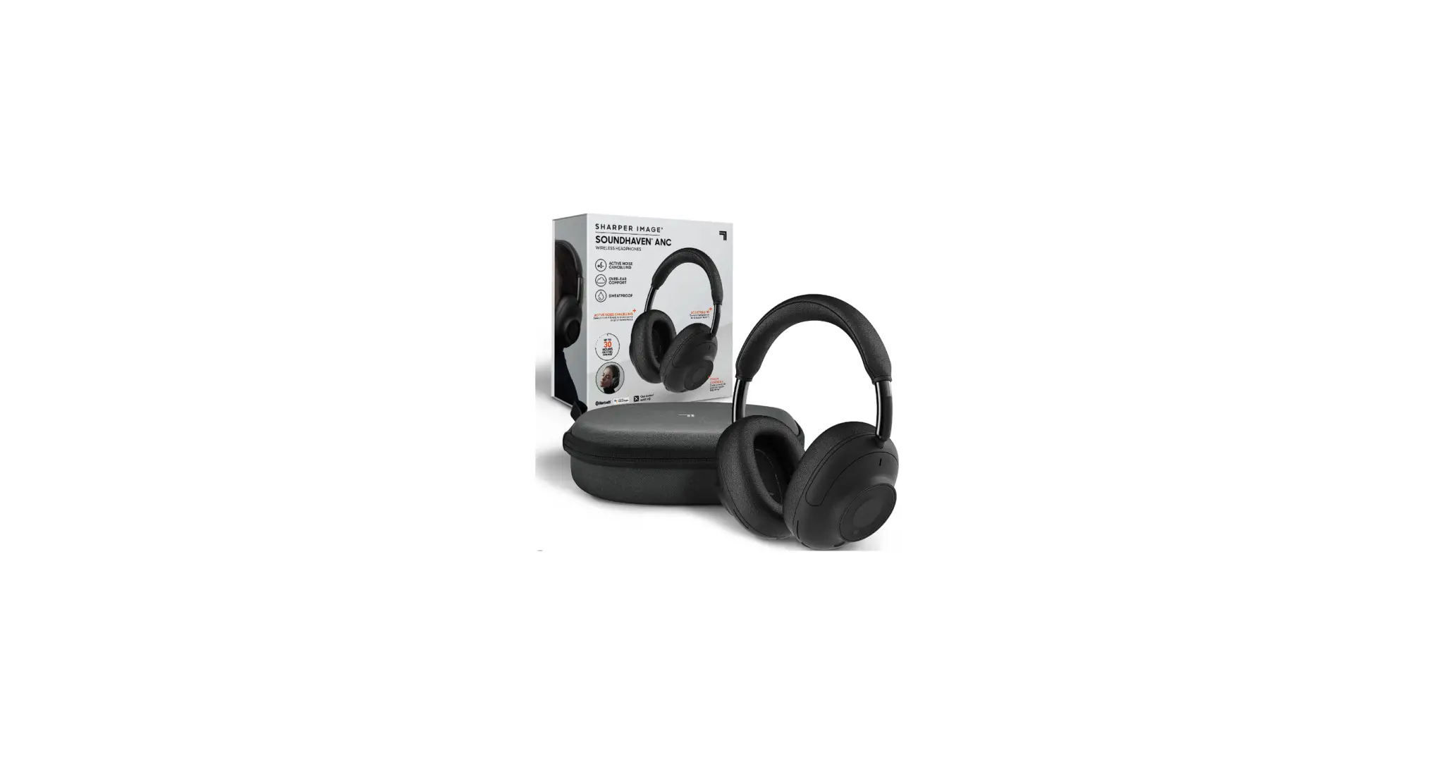 SOUNDHAVEN ANC Wireless Over-Ear Bluetooth Headphones