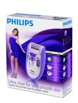 Philips hp6609 satinelle soft total body epilator User manual