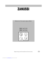 Zanussi ZKF 661 LN User manual