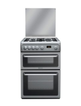 HotpointDSD60S.0 Dual Fuel Cooker