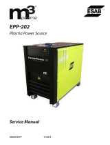 ESAB m3® Plasma EPP-202 Plasma Power Source User manual