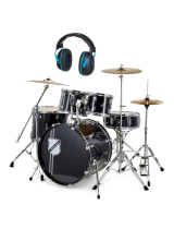 Mil­lenium Focus 20 Drum Bundle Black Assembly Instructions