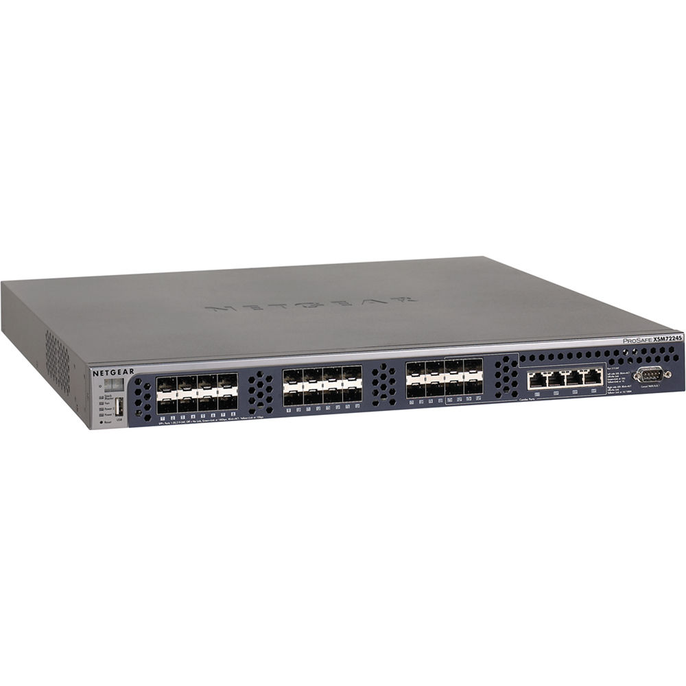 XSM7224S - ProSafe 10 Gigabit Stackable