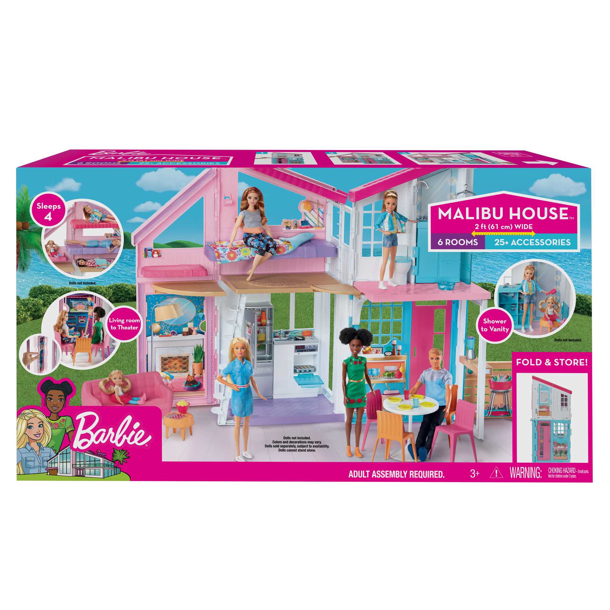 Barbie Malibu House