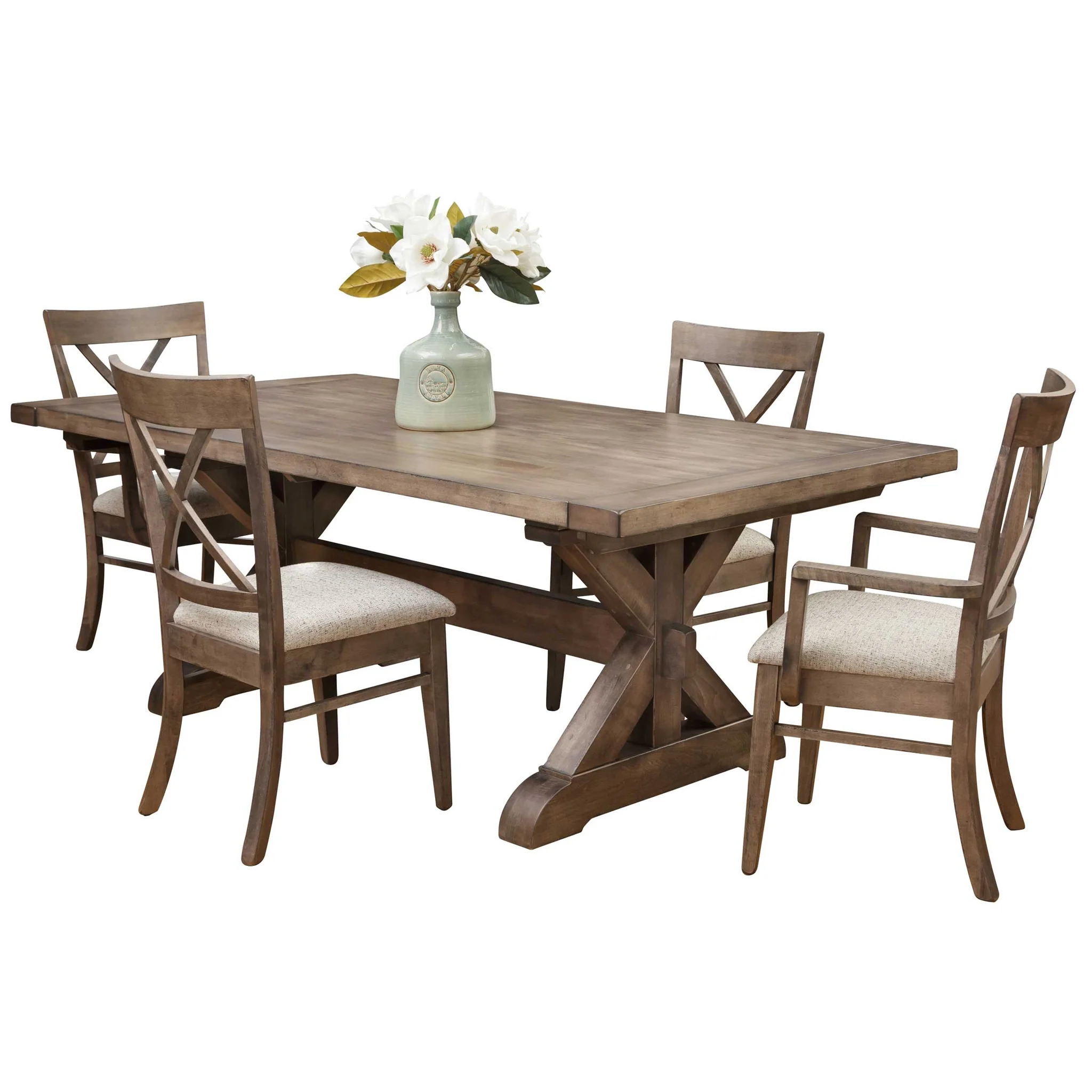 Collection Stonebury Extending Oak Table & 6 Chairs