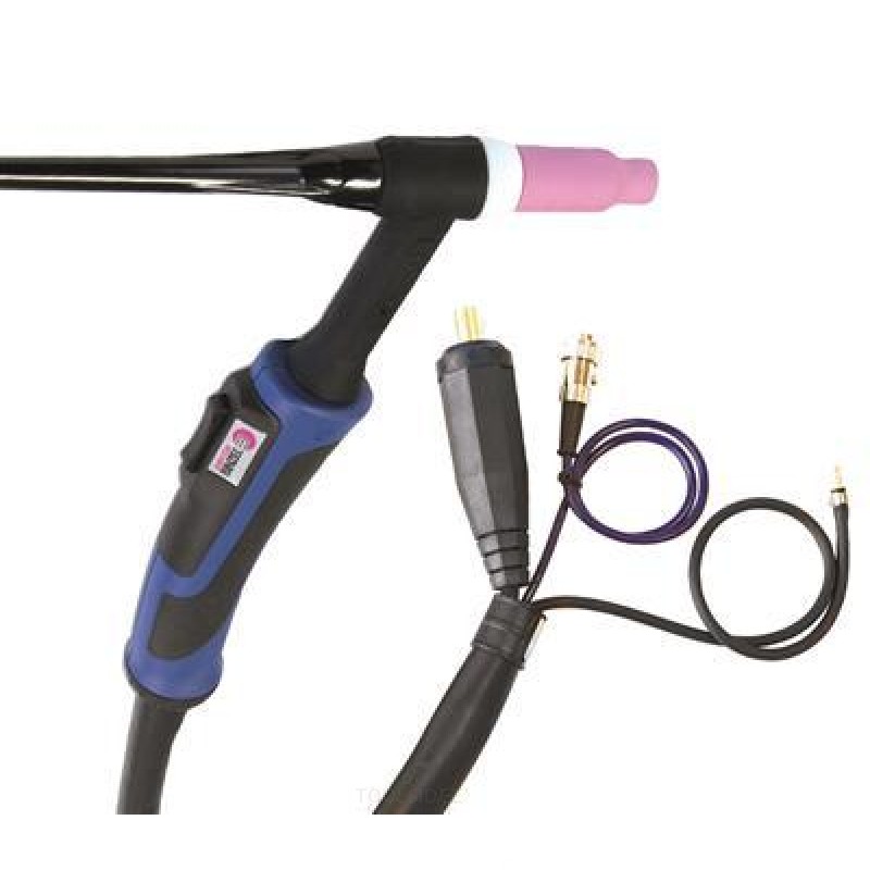 TIG TORCH GRIP SR17DB - 4M - AIR - CONNEC 35/50