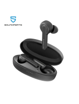 SoundPEATSTrue Wireless Earbuds TWS Bluetooth Headphones in-Ear Stereo Bluetooth V5.0 Earphones High Definition Mic Rechargable Wireless Headphones (Clear Calls, Smart Touch, IPX5, 24 Hours Playtime)