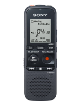 Sony ICD-PX333D Le manuel du propriétaire