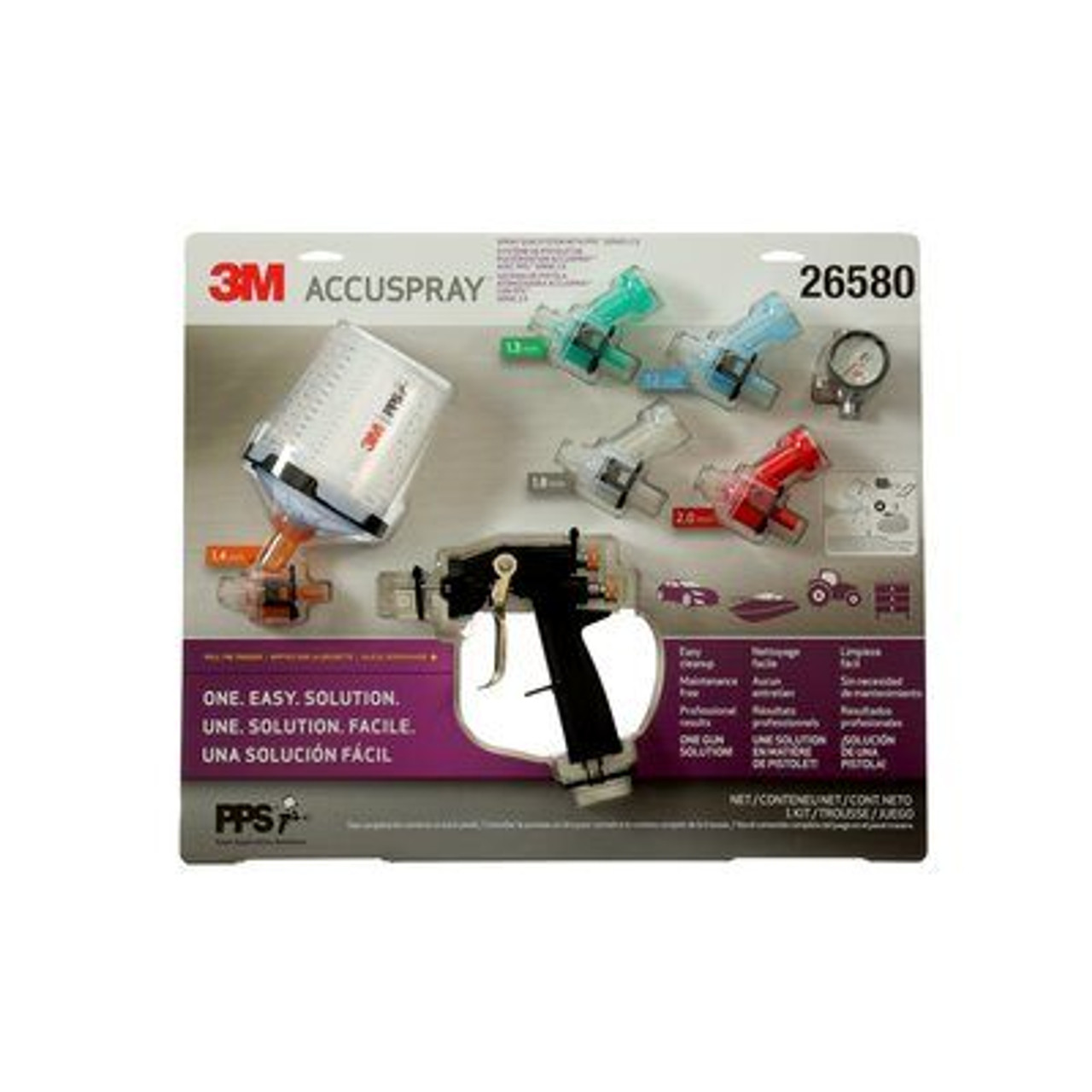 Accuspray™ ONE Pro Spray Gun Kit per case