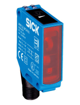 SICK WTF12-3P2441S64 Photoelectric proximity sensor Mode d'emploi