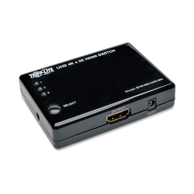 Compact 4K x 2K UHD HDMI Switch, 3-Port
