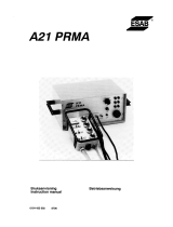 ESAB A21 PRG 45 Benutzerhandbuch