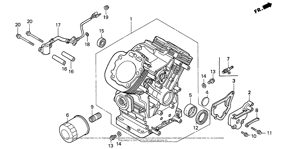 Honda Engines GX610