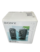 Sony Speaker System A212, Black Manuale del proprietario