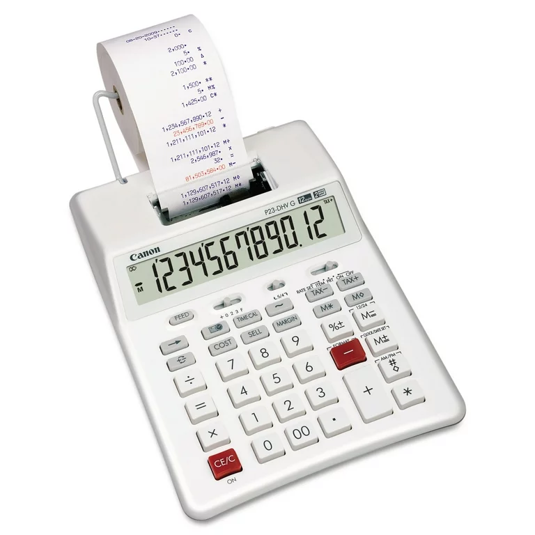 P23 DH - V 2 Color mini-Desktop Printing Calculator
