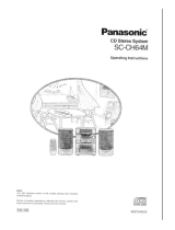 Panasonic SC-CH64M Owner's manual