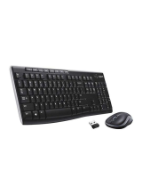 Logitech MK270 Wireless Keyboard and Mouse Combo - Keyboard and Mouse Included, Long Battery Life Manual do usuário