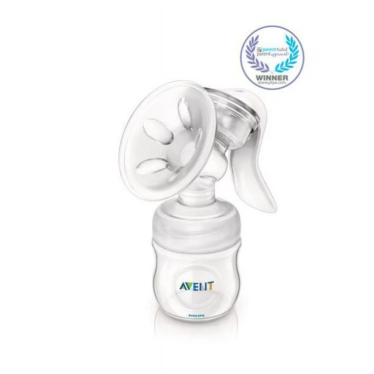 Philips Avent manual breast pump with bottle_AV3302