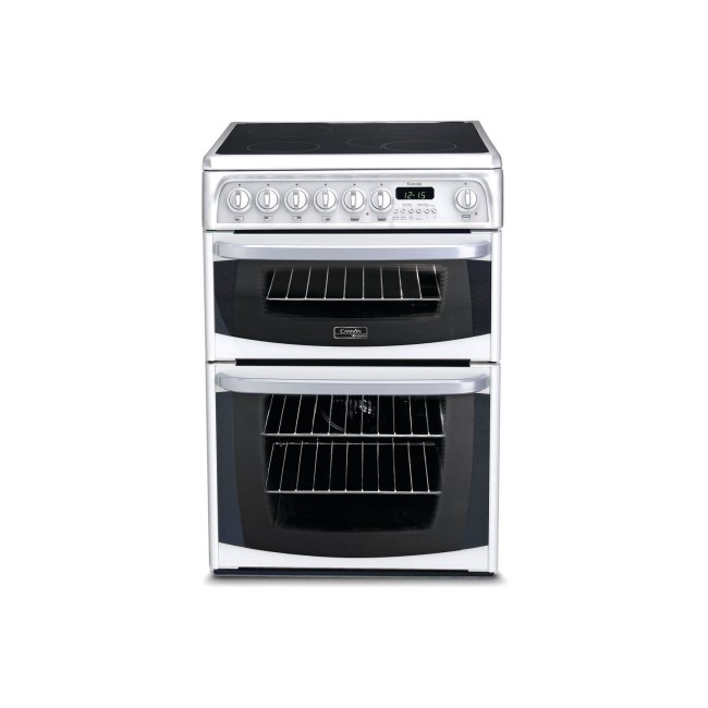CH60EKWS 60cm Double Oven Electric Cooker