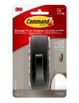3MCommand™ Large Modern Reflections Oil Rubbed Bronze Metal Hook