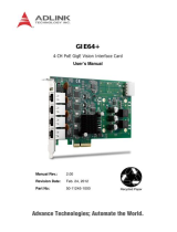 ADLINK Technology PCIe-2602 User manual