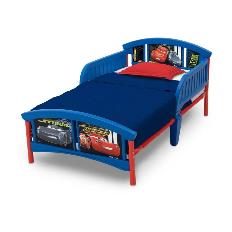 Cars Plastic Toddler Bed